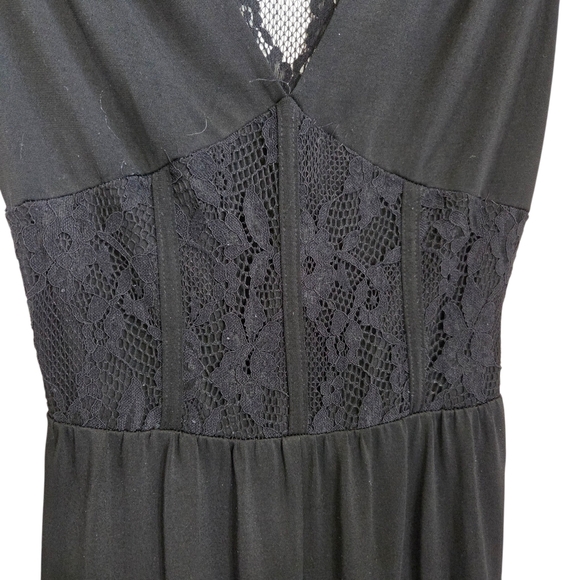 Guess Black Lace Jumpsuit - Picture 2 of 7